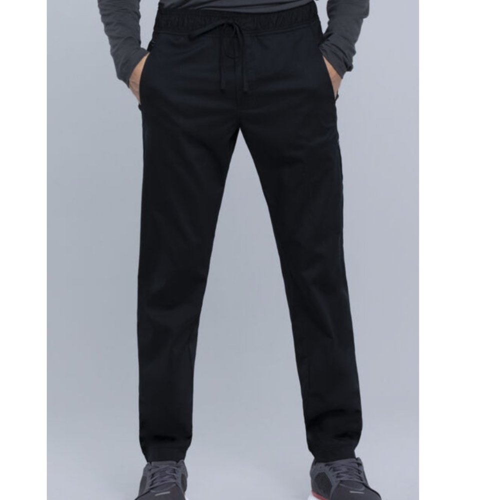 Cherokee Men's WW Revolution Natural Rise Jogger Scrub Pants